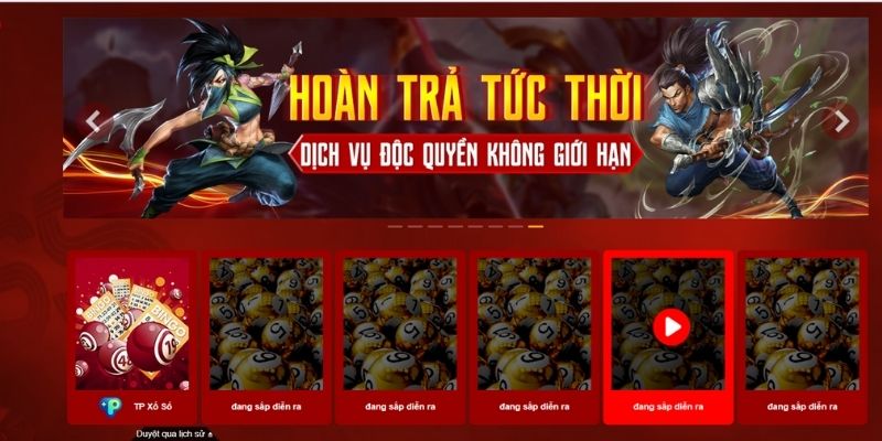 Sảnh cược hấp dẫn TP với nhiều sản phẩm